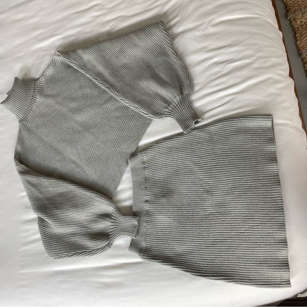Sweater Set top/skirt